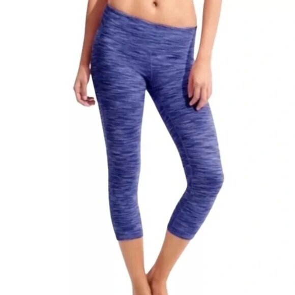 Athleta Spacedye Chaturanga Knicker Capri Cropped Leggings XS - Picture 1 of 7
